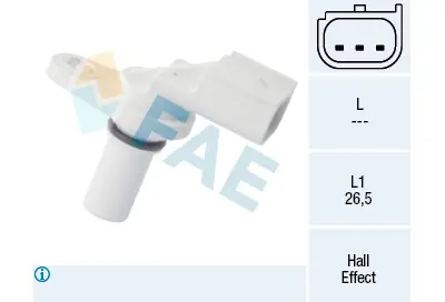 Devolución Gratuita Sensor, posición arbol de levas FAE 79246 FAE 79246